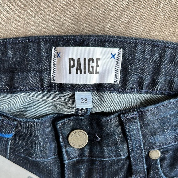 PAIGE Blue Skinny Jeans Classic Style - Picture 2 of 10